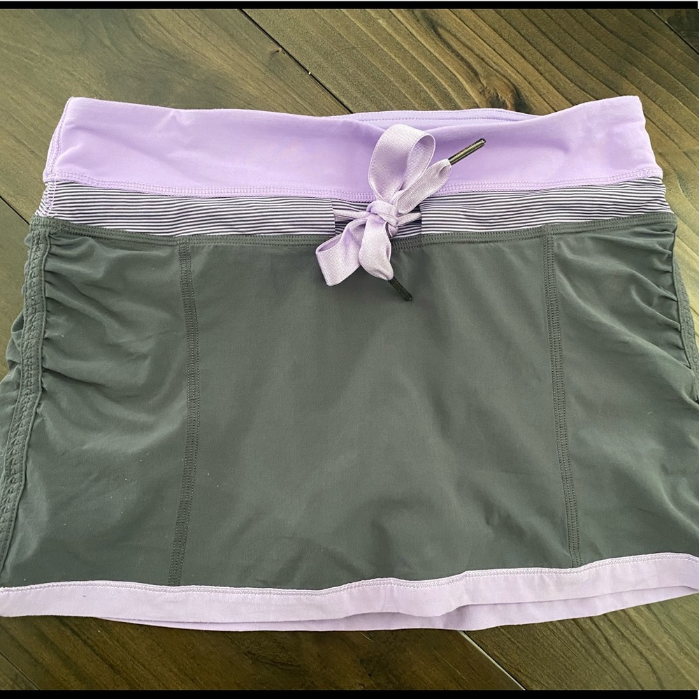 Lululemon Run Energy Skirt with Built in Shorts